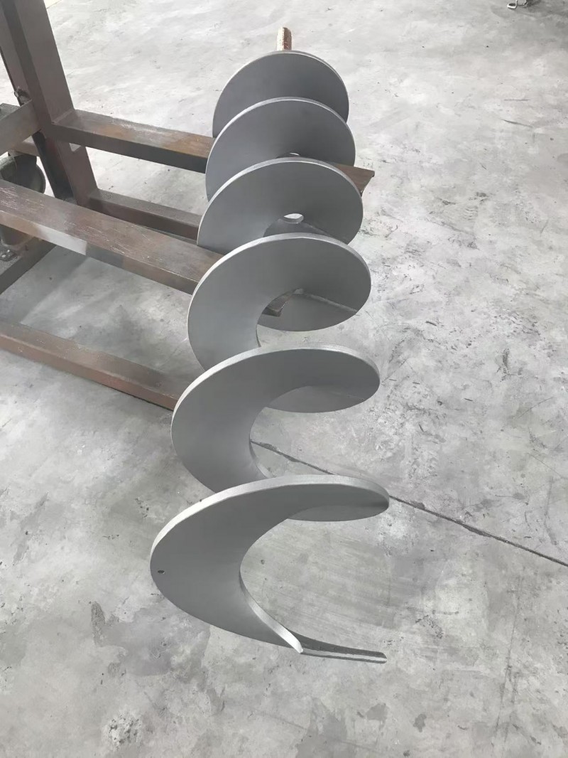 淄博螺旋軸噴涂四氟